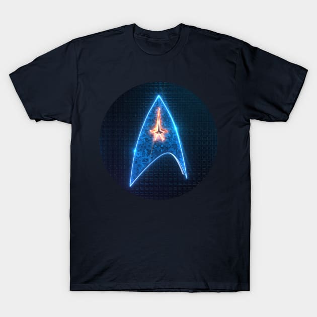 Star trek Emblem T-Shirt by hiperionsungod